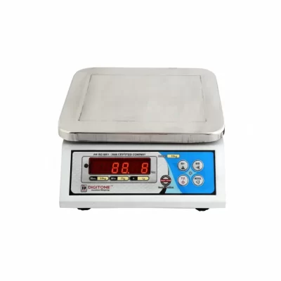 Digitone® DGT NANO Table Top Weighing Scale 30kg – Compact Stainless Steel Platform with 5g Accuracy